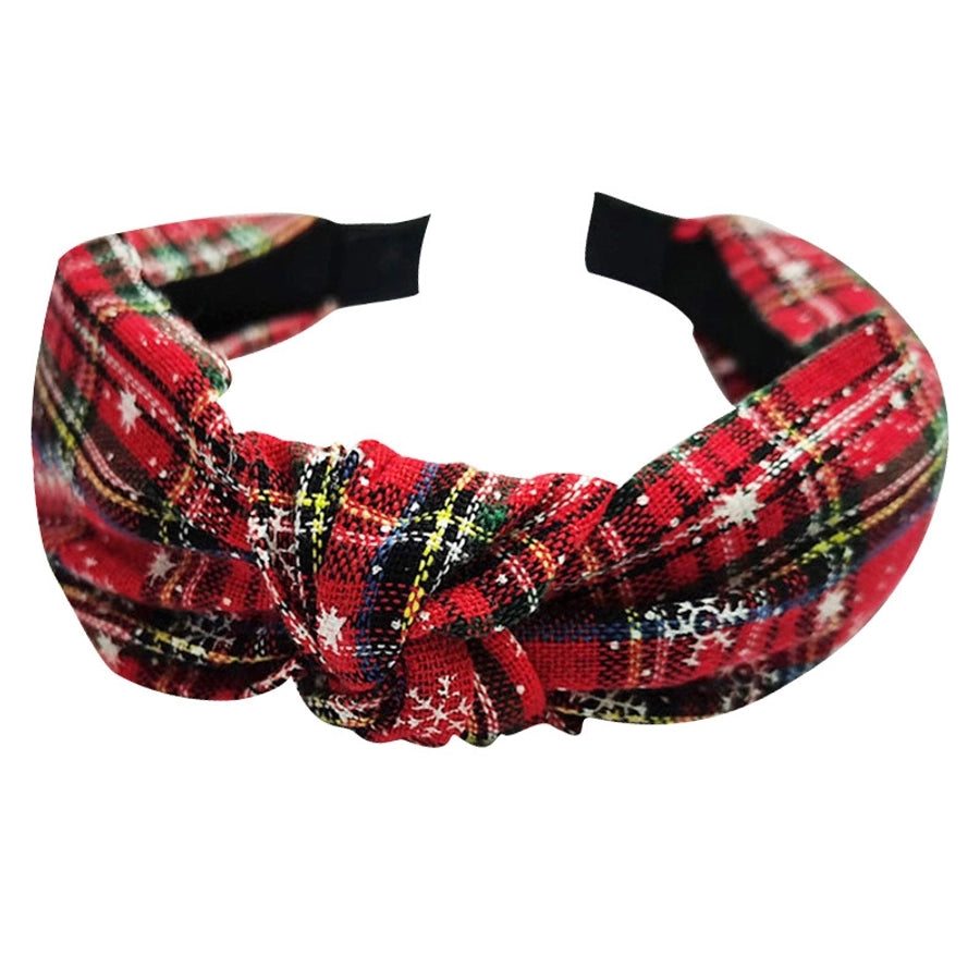 fashion snowflake cloth hair band