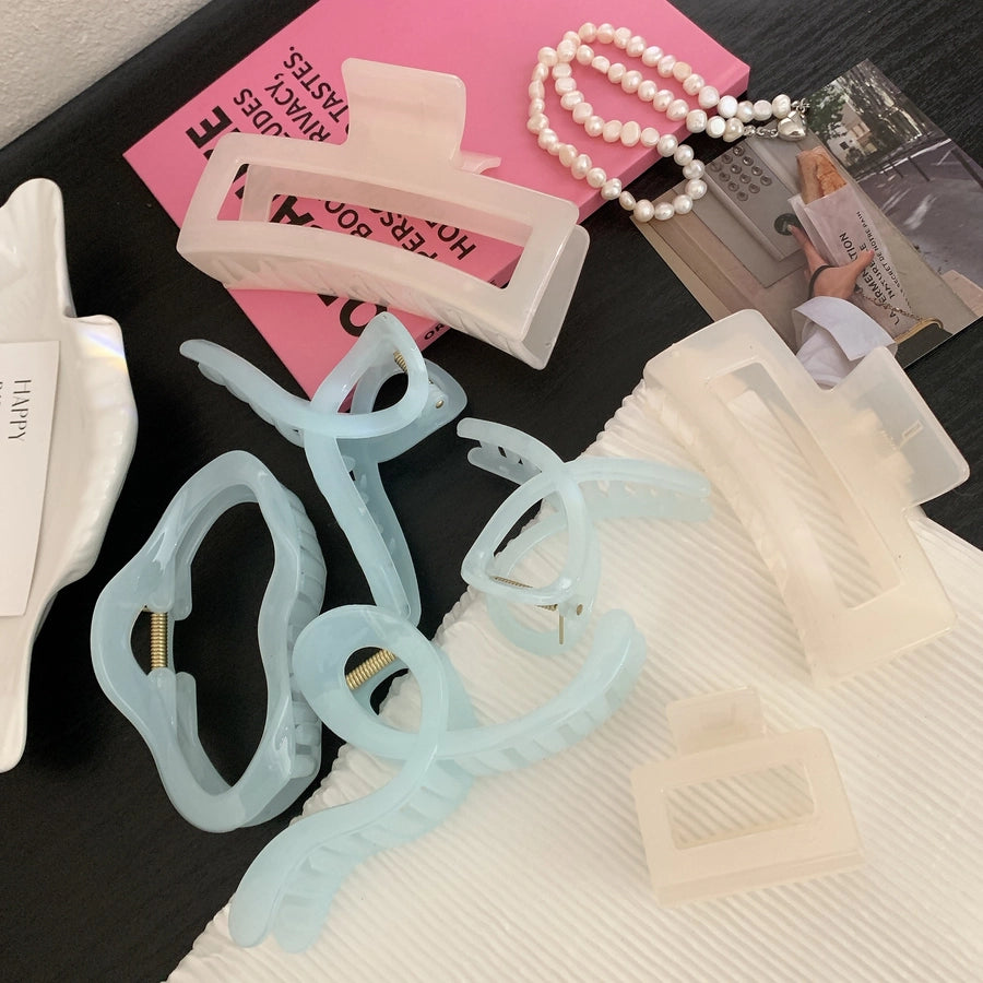 Women's Casual Elegant Streetwear Geometric PS Hair Claws