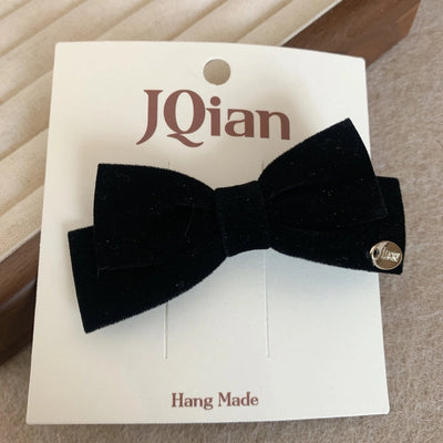 Women's Elegant Bow Knot Cloth Hair Clip Hair Tie