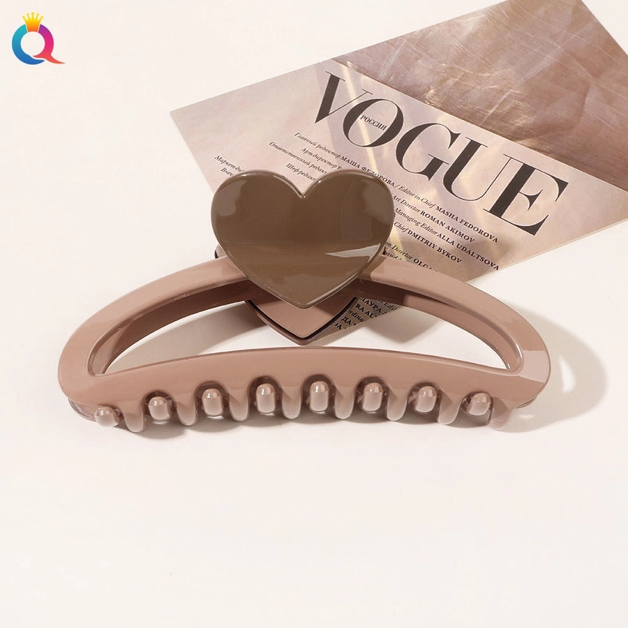 Women's Simple Style Classic Style Solid Color Acetic acid sheets Hair Claws