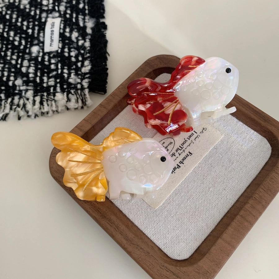 Women's Simple Style Classic Style Color Block Acetic acid sheets Hair Claws