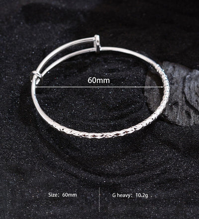 Copper Geometric Bangle