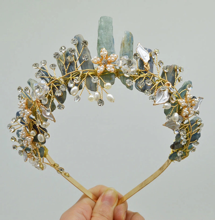 Women's Simple Style Classic Style Color Block Alloy Inlay Crystal Rhinestones Hair Band