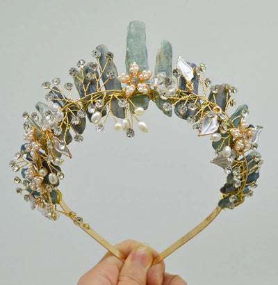 Women's Simple Style Classic Style Color Block Alloy Inlay Crystal Rhinestones Hair Band