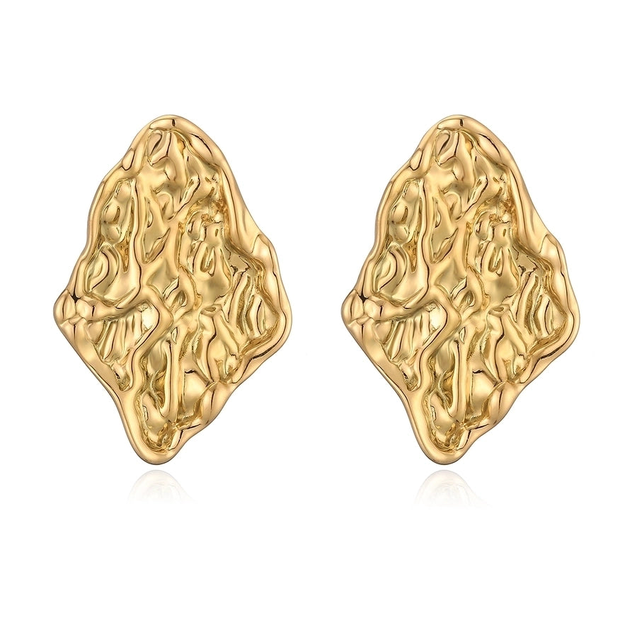 1 Pair Retro Simple Style Commute Geometric 304 Stainless Steel Ear Studs