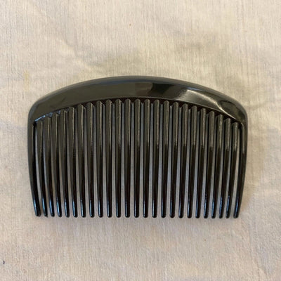 Factory direct sales 29 teeth black coffee plastic bangs comb hair plate Korean fashion hair comb