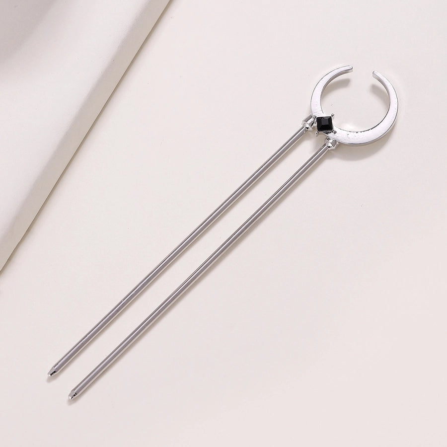 women's elegant streetwear u shape metal hairpin