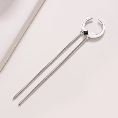 women's elegant streetwear u shape metal hairpin