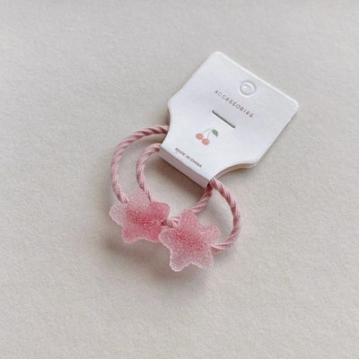 Korean version of the new imitation candy love stars hairpin hairband small cute rubber band headdress baby accessories