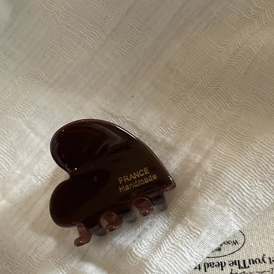 French love cute acetate hairpin small hair clip hair accessories small size side broken hairpin bangs clip hair grip hair accessories