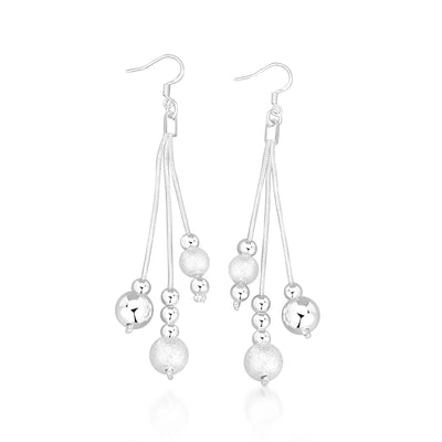 1 Pair Simple Style Geometric Copper Drop Earrings