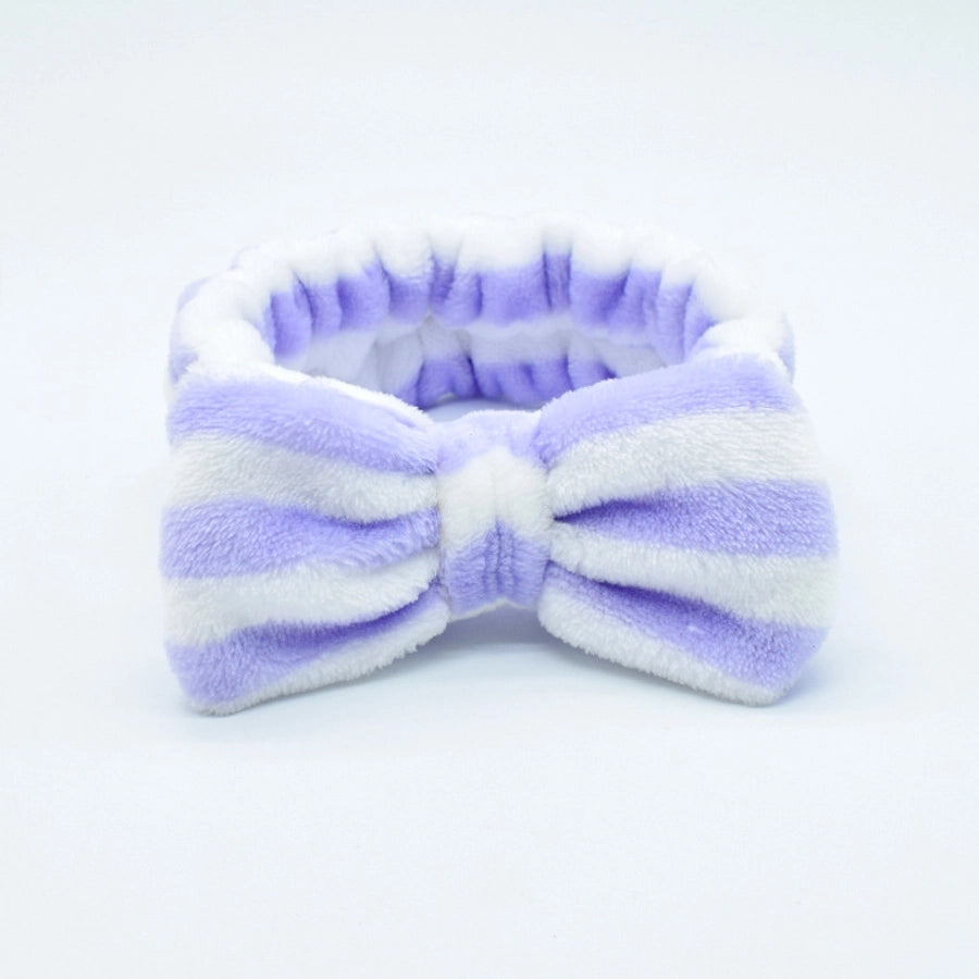 simple style classic style color block cloth printing hair band