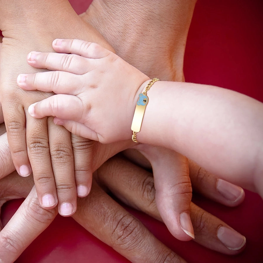 Basic Car Heart Shape Crown 304 Stainless Steel 18K Gold Plated Bracelets In Bulk