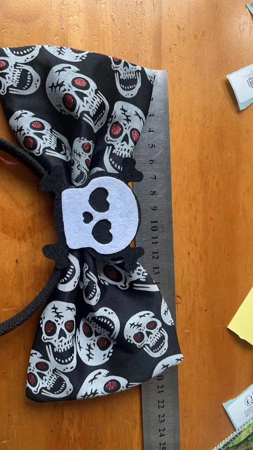 Spider headband skull bow Halloween hair accessories bat headband ghost festival party atmosphere decoration headband