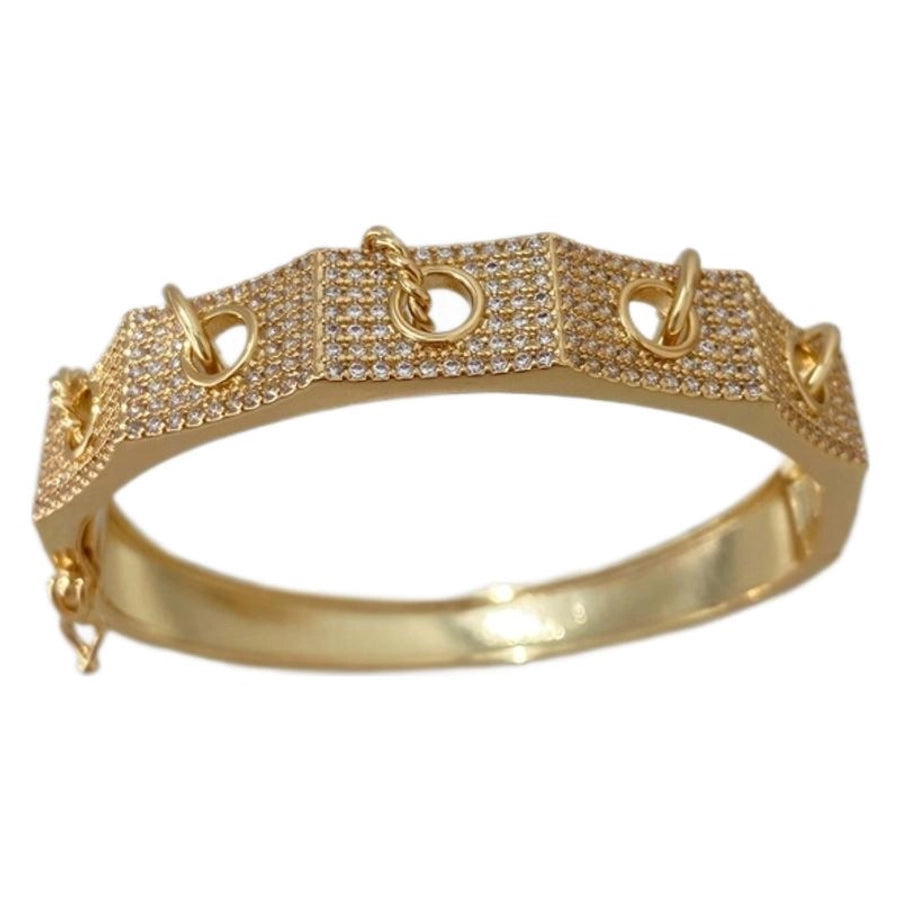 Jewelry Vintage Style Geometric Copper Mixed Metal Rings Bracelets