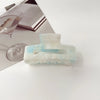 Women's Simple Style Classic Style Color Block Arylic Hair Claws