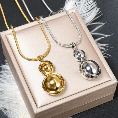 Jewelry Simple Style Classic Style Circle 304 Stainless Steel Jewelry Set