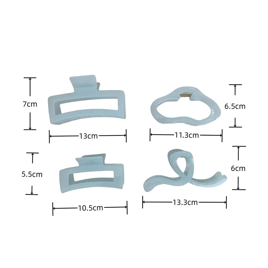 Women's Casual Elegant Streetwear Geometric PS Hair Claws