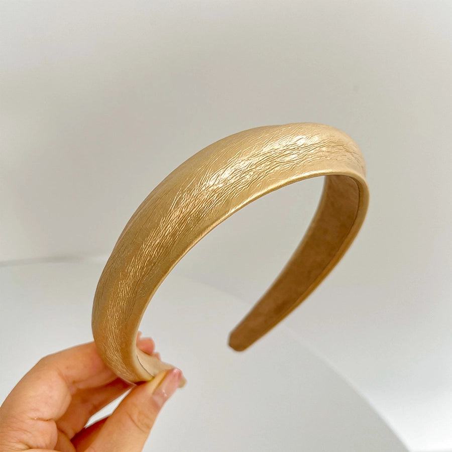 simple style color block cloth handmade hair band