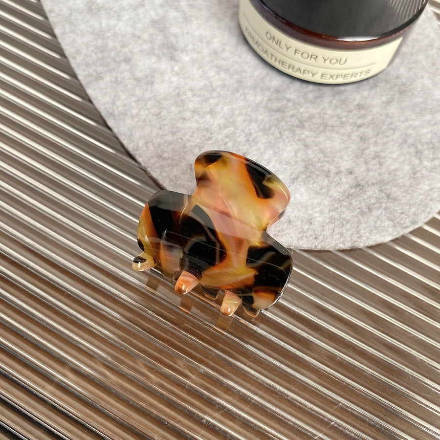 Beautiful Mini small size acetate grip bangs clip side broken hairpin hairpin air texture shark clip ponytail headdress