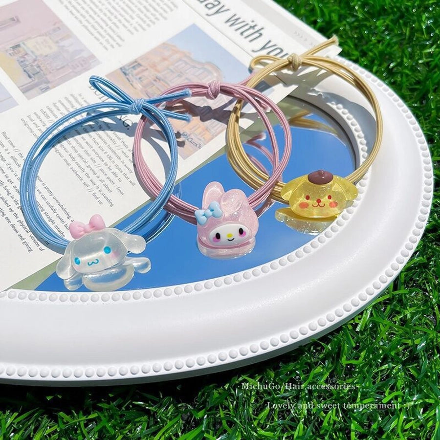 Women's Sweet Cartoon rubber band Hair Tie