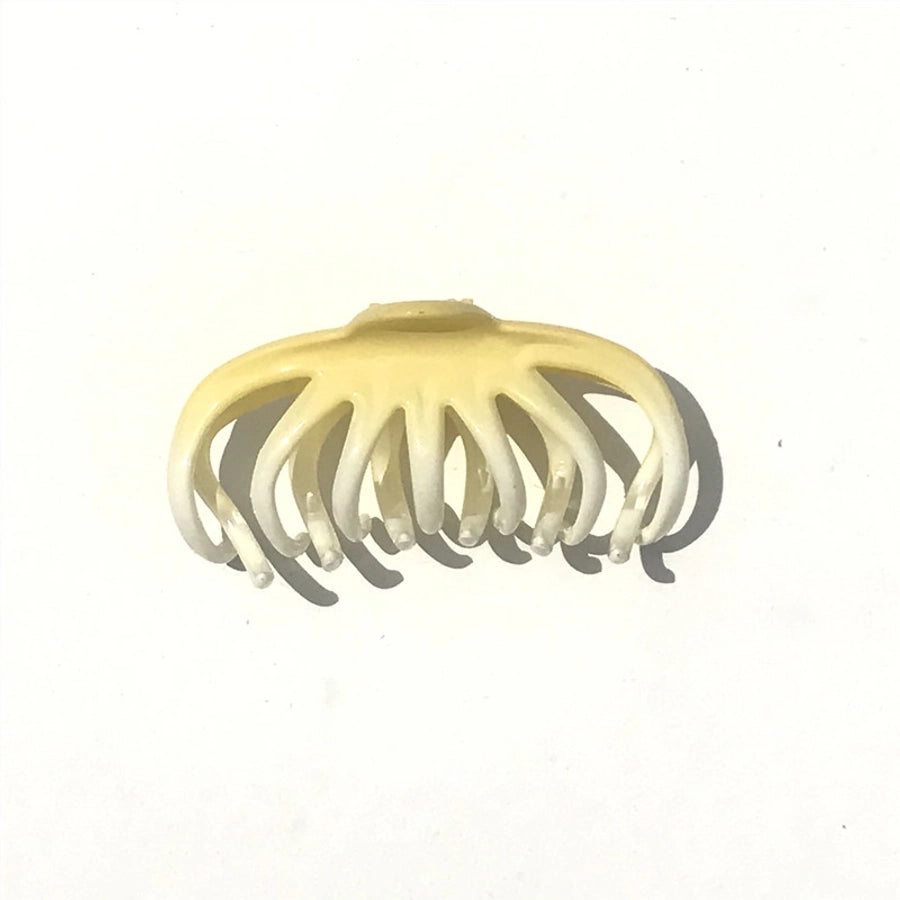 women's simple style solid color arylic hair claws