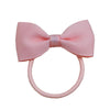 children's jewelry bow hair ring  thread belt hair accessories rubber band solid color girl small rubber band headdress