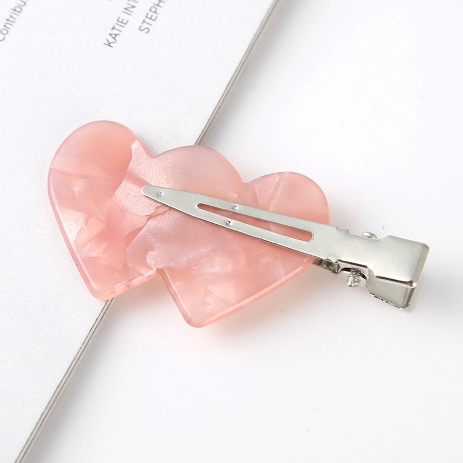 fashion ditsy floral arylic stoving varnish hair clip 1 piece