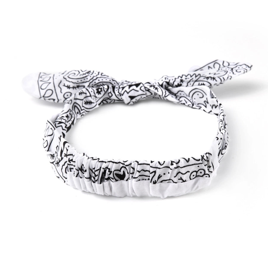 Unisex hippop Retro Classic Style Printing Ditsy Floral Cotton