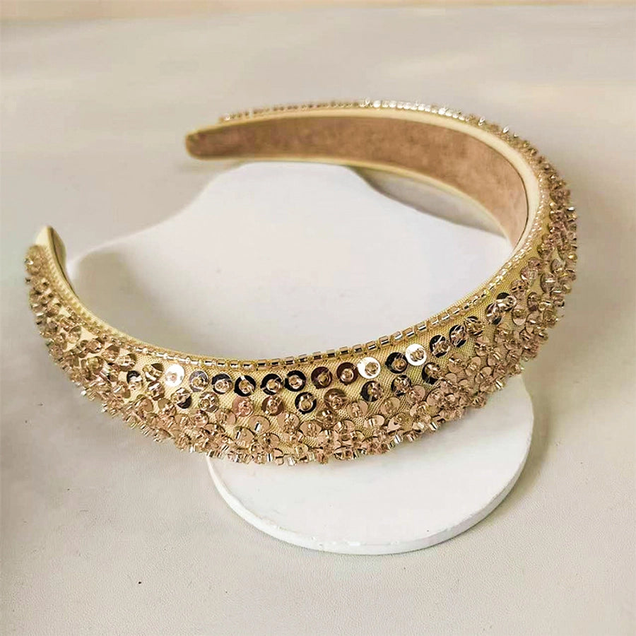 Women's Simple Style Solid Color Polyester Hair Band