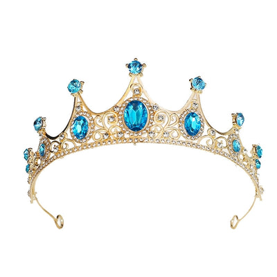 Bride Jewelry Alloy Headwear Girls' Birthday Gift Hair Accessories Girls' Crown Fashion Headband Princess Crown