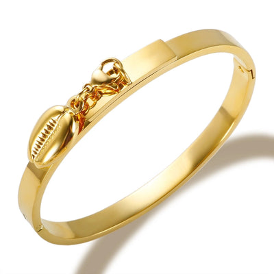 Jewelry Marine Style Roman Numeral Shell Titanium Steel Jewelry Set