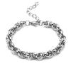 Jewelry Elegant Classic Style Geometric Titanium Steel Rhinestones 18K Gold Plated Inlay Jewelry Set