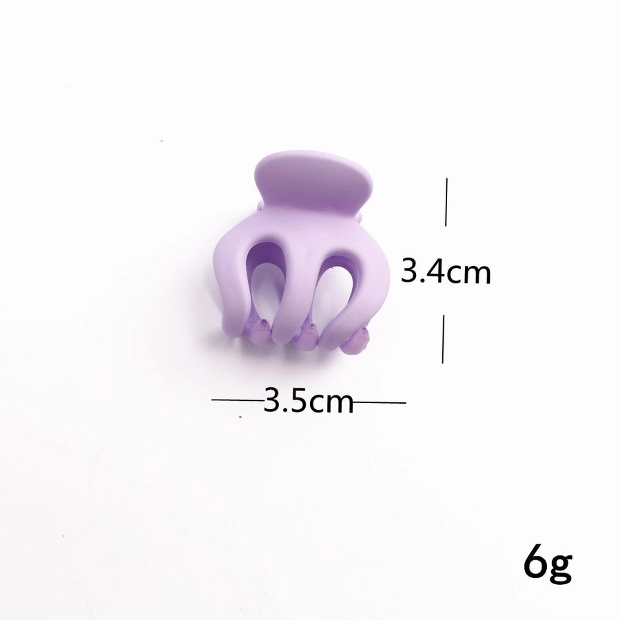 women's simple style geometric plastic stoving varnish hair claws