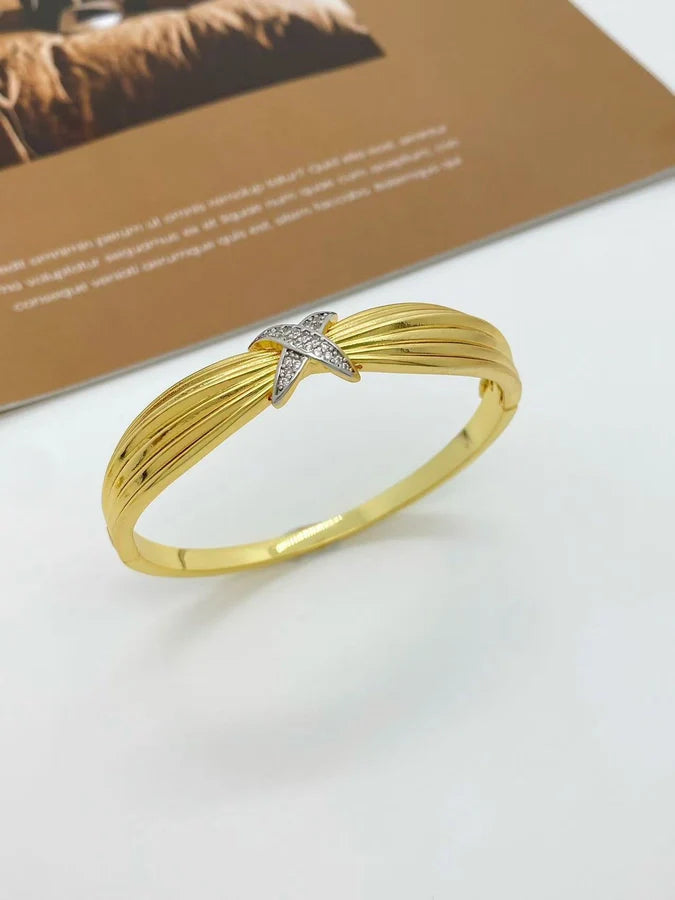 Jewelry Vintage Style Classic Style Geometric Copper Zircon Mixed Metal Rings Bracelets