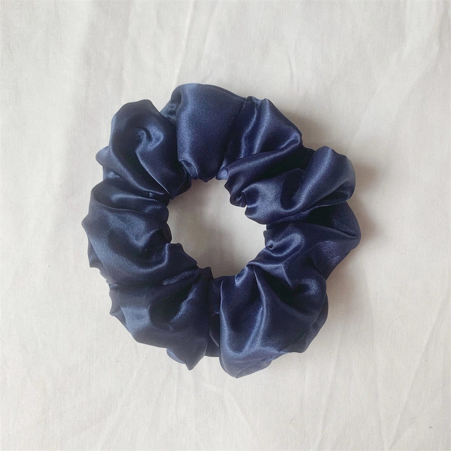 simple style solid color cloth handmade hair tie