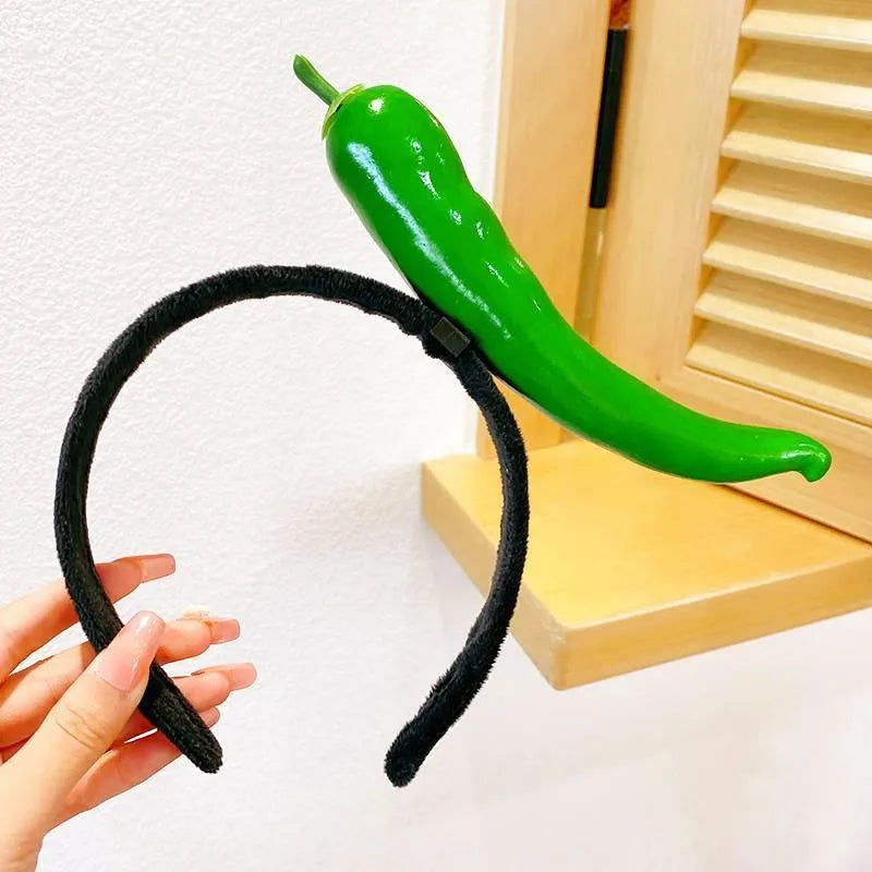 Women's Cute Fruit Vegetable Mixed materials Hair Band