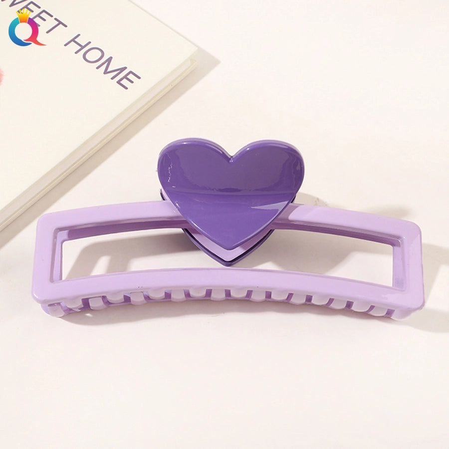 Women's Simple Style Classic Style Solid Color Acetic acid sheets Hair Claws