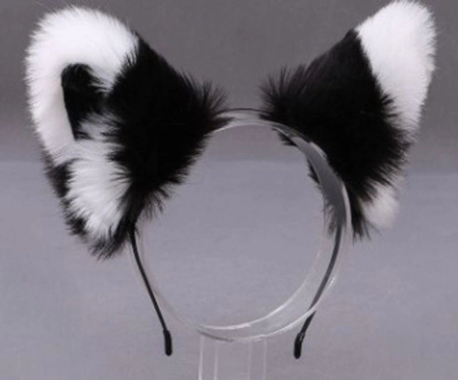 Women's Cute Ear Plush Handmade Hair Band