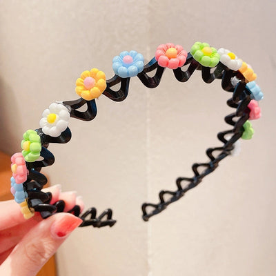 kid's cute cartoon fruit cloth hair band