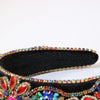 Women's Elegant Streetwear Geometric Flannel Rhinestones Hair Band