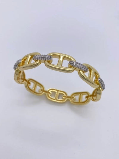 Jewelry Vintage Style Classic Style Geometric Copper Zircon Mixed Metal Rings Bracelets