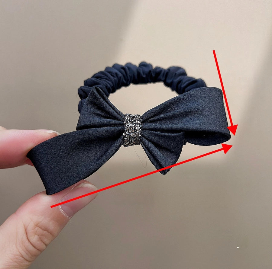 High-end Refined Butterfly Hairband Simple Internet Celebrity Hair Accessories Back Head Spring Clip Chain Rhinestone Hand Rhinestone