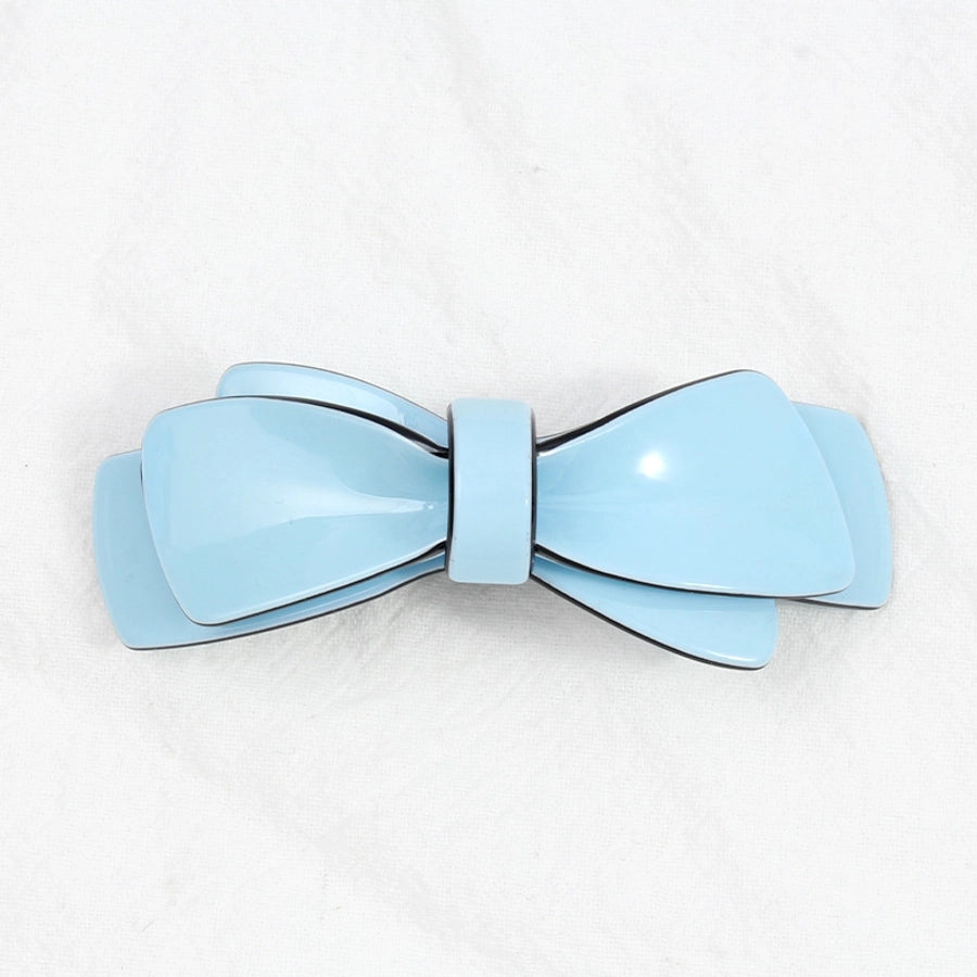 Women's Princess Sweet Bow Knot Arylic Hair Clip