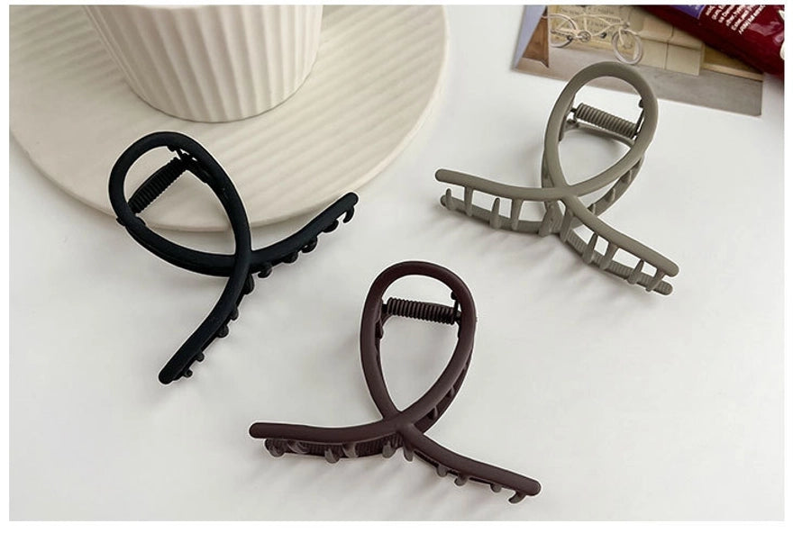 simple style geometric alloy stoving varnish hair claws