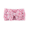 cute printing bow knot cloth hair band