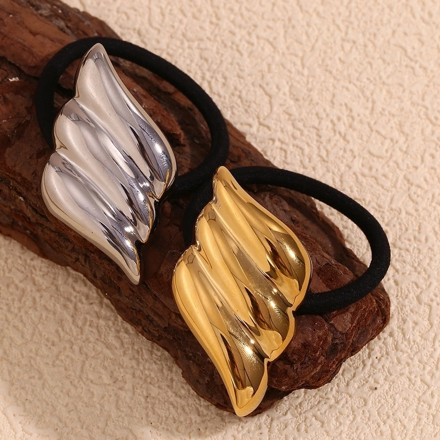 Women's Casual Simple Style Wings 304 Stainless Steel Hair Tie