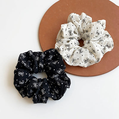 Women's Elegant Basic Streetwear Butterfly Cloth Hair Tie