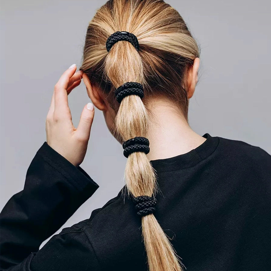 Women's Simple Style Solid Color Elastic Band Hair Tie