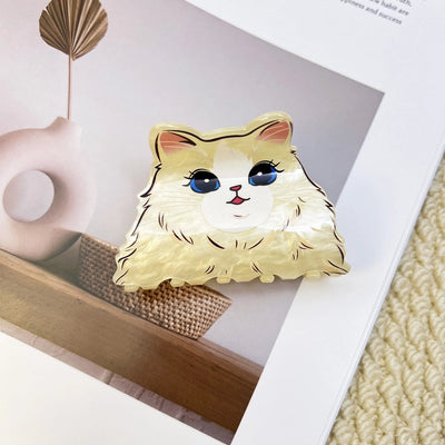 Women's Original Design Cute Lady Animal Acetic acid sheets Hair Claws